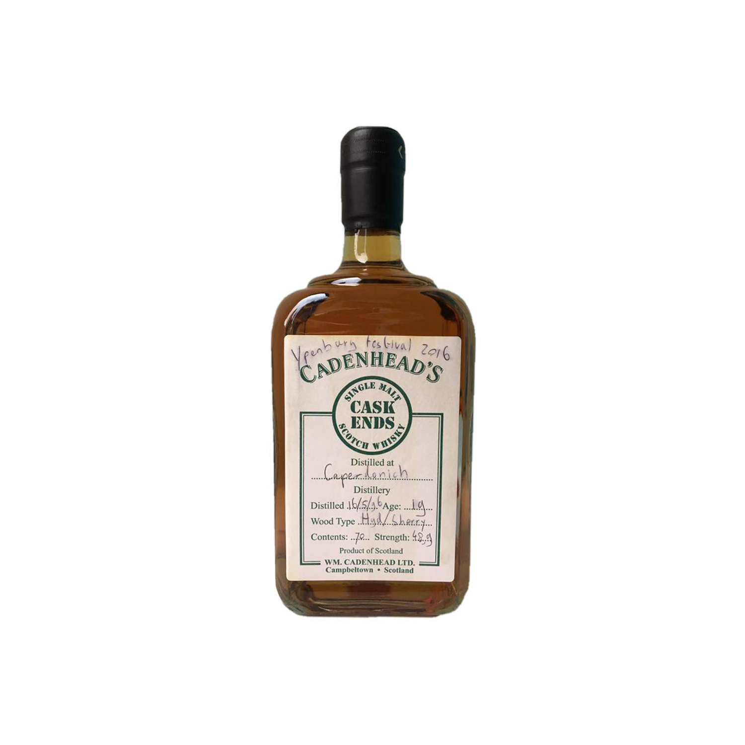Caperdonich 1996 19 Years Single Malt Whisky