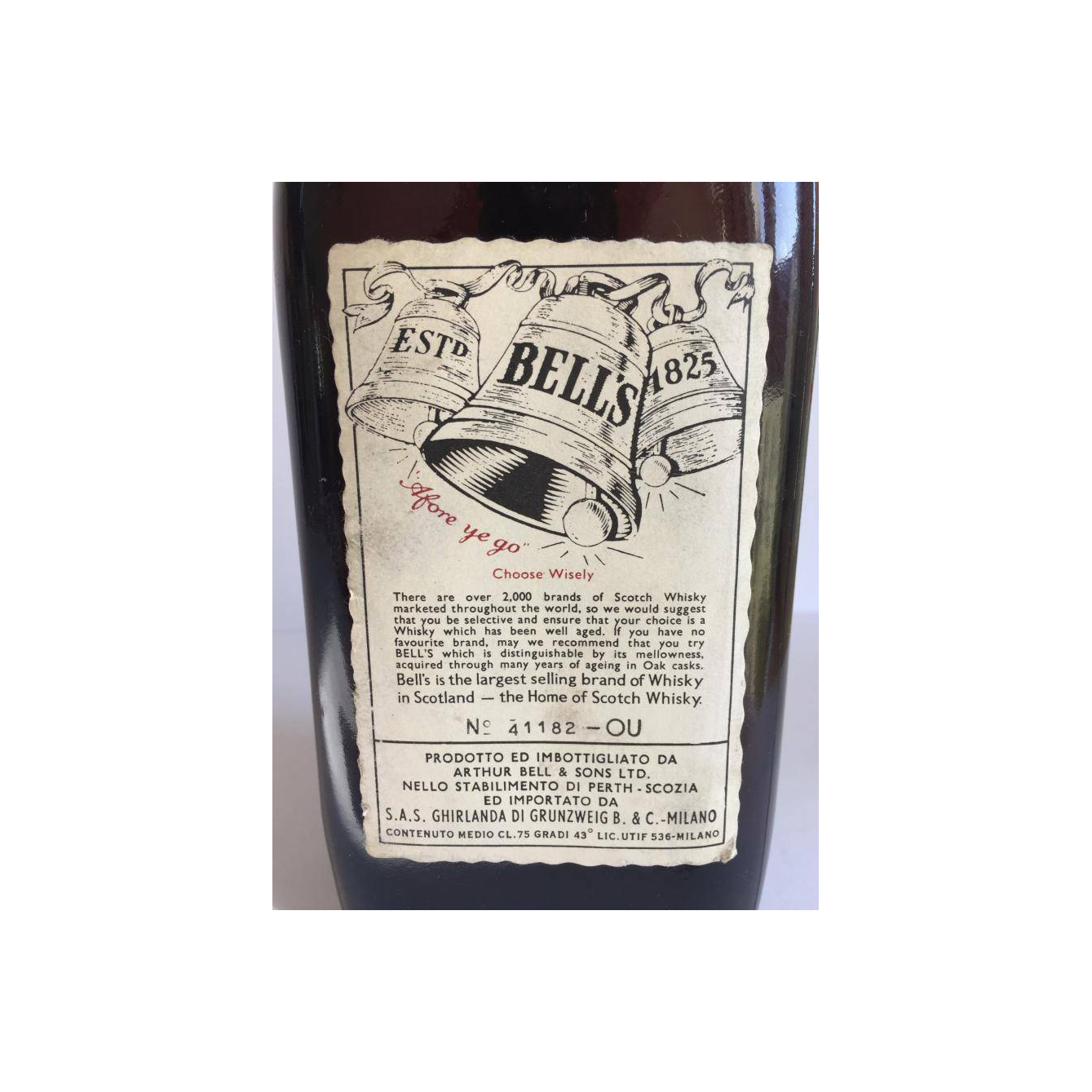 Bell's 12-year-old 2