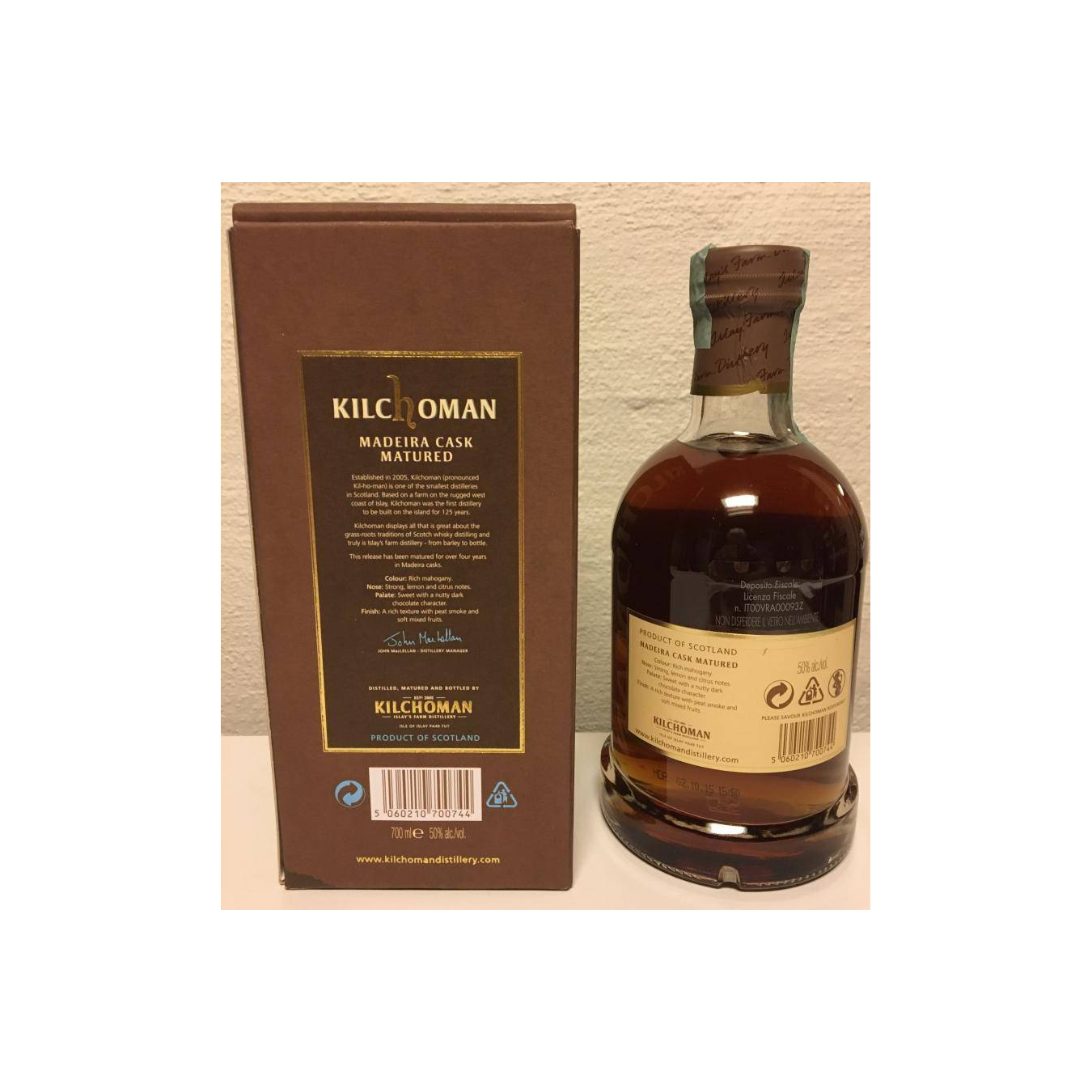 Kilchoman 2011 4 Years Single Malt Whisky 3