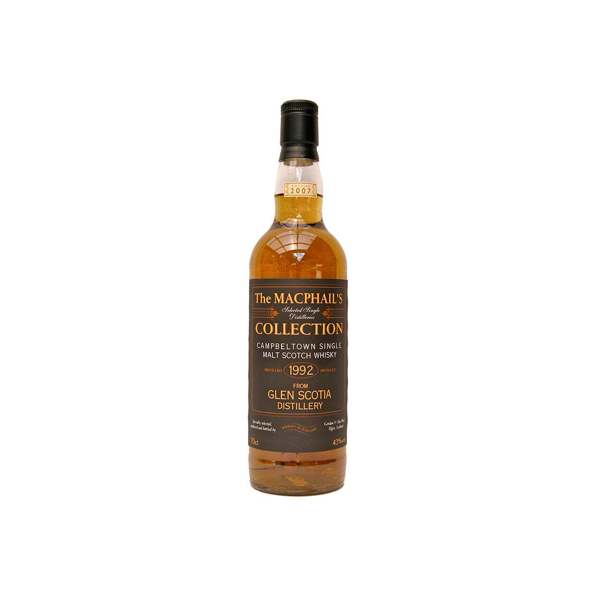 Glen Scotia 1992 15 Years Single Malt Whisky