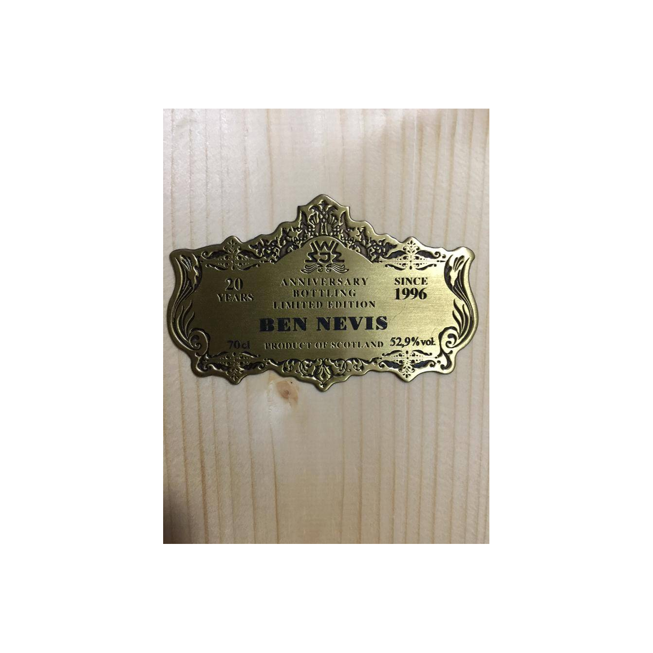 Ben Nevis 1996 20 Years Single Malt Whisky 3