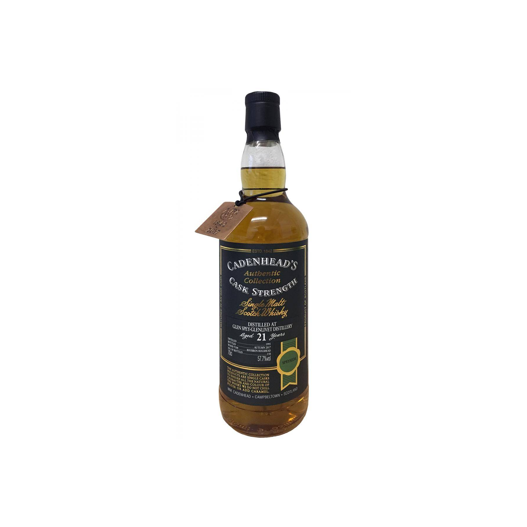 Glen Spey 1995 21 Years Single Malt Whisky