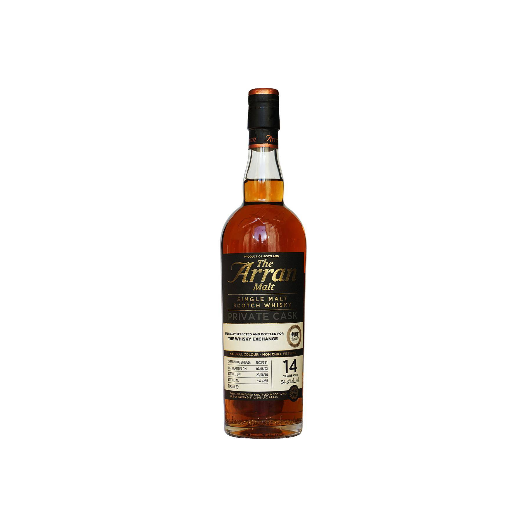 Arran Private Cask 2002 14 Years Single Malt Whisky