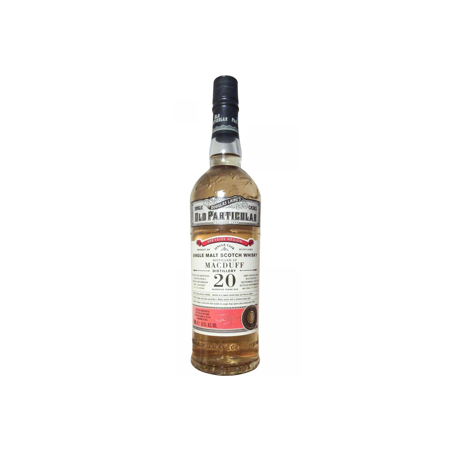 Macduff Old Particular 1997 20 Years Single Malt Whisky