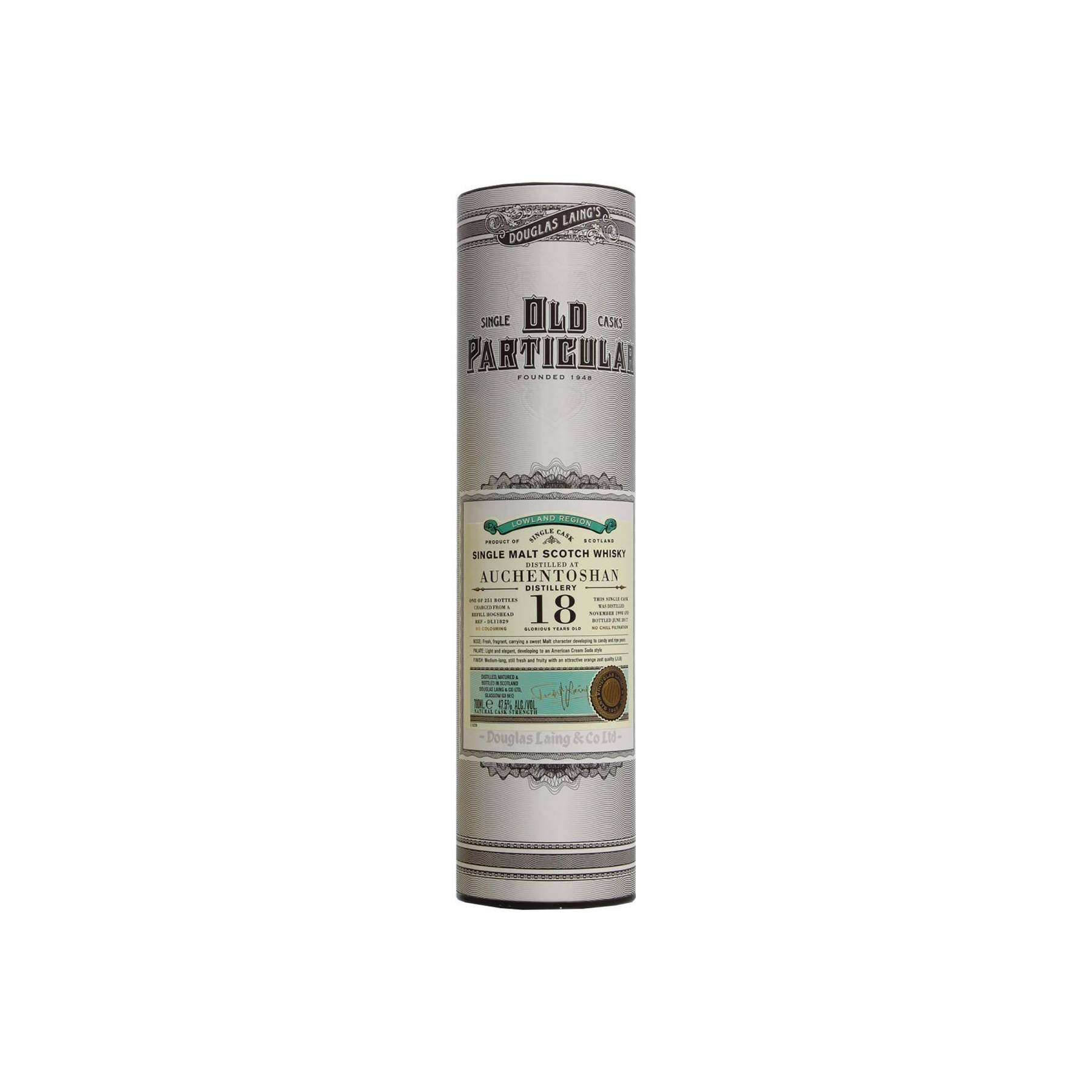 Auchentoshan Old Particular 1998 18 Years Single Malt Whisky 2