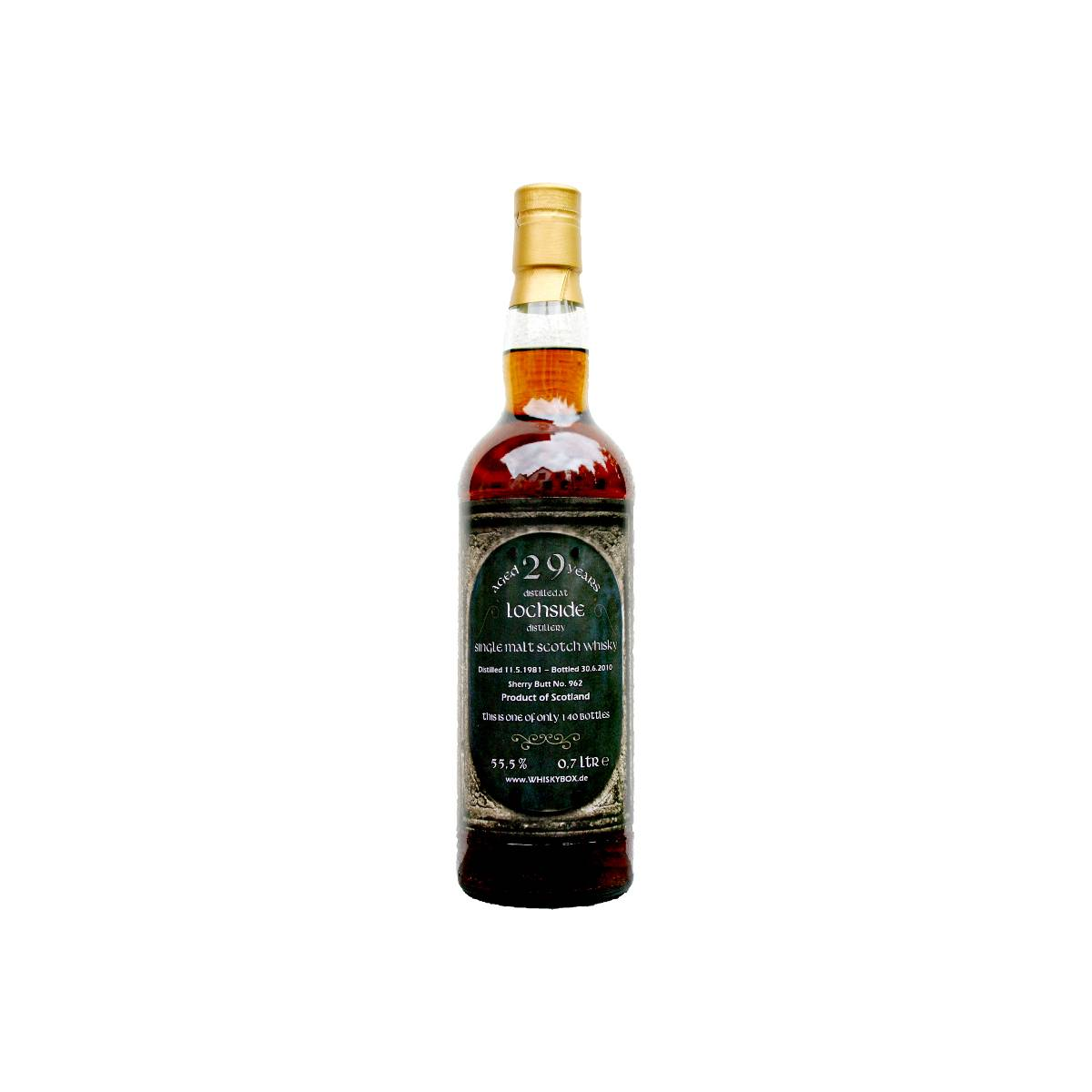 Lochside 1981 29 Years Single Malt Whisky