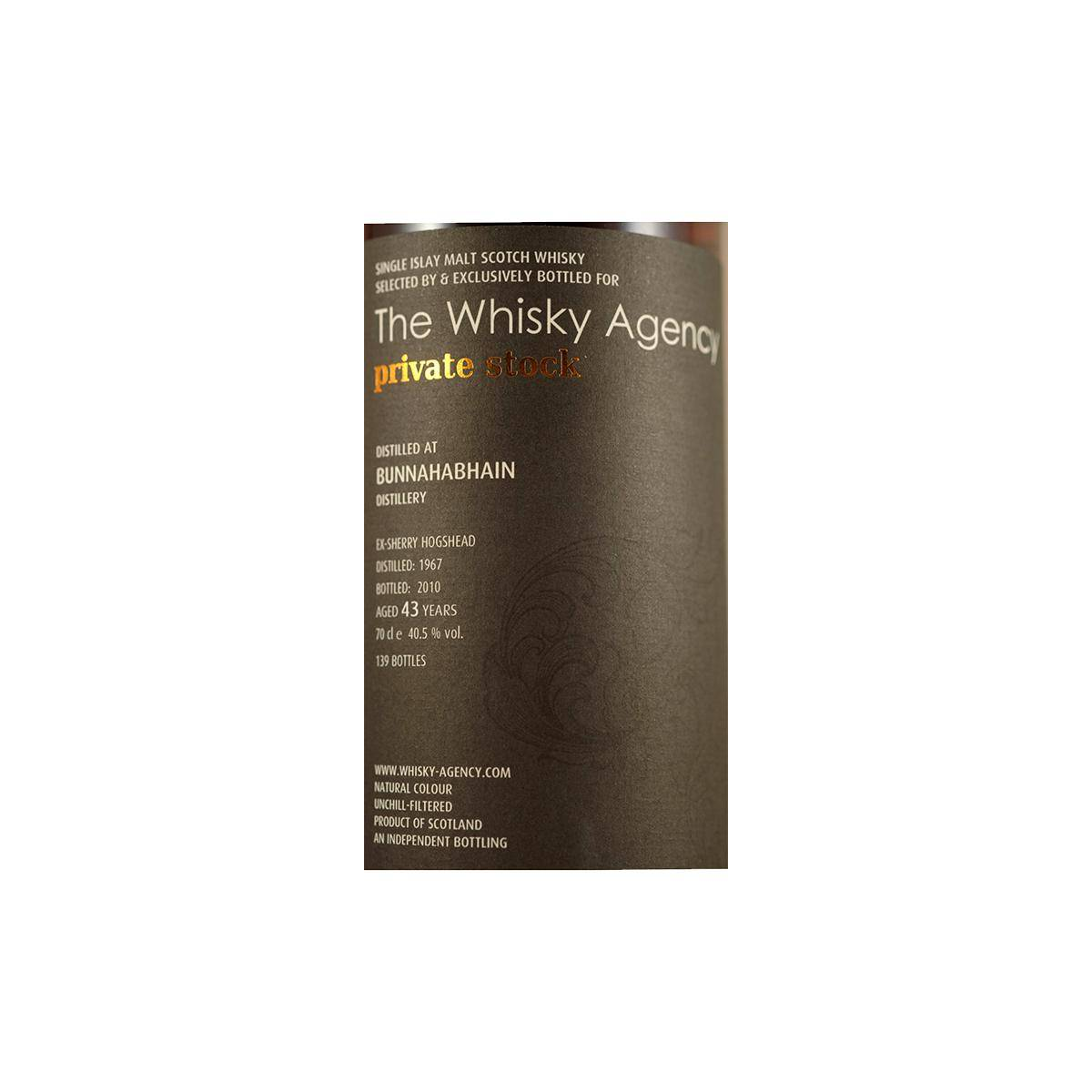 Bunnahabhain 1967 43 Years Single Malt Whisky 2