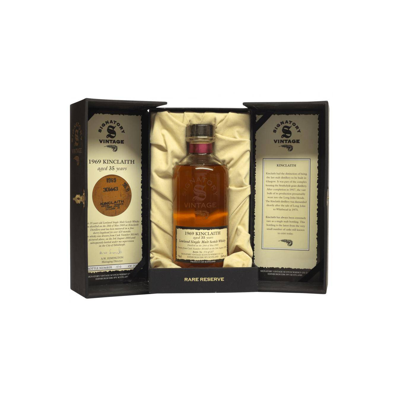 Kinclaith 1969 35 Years Single Malt Whisky 3