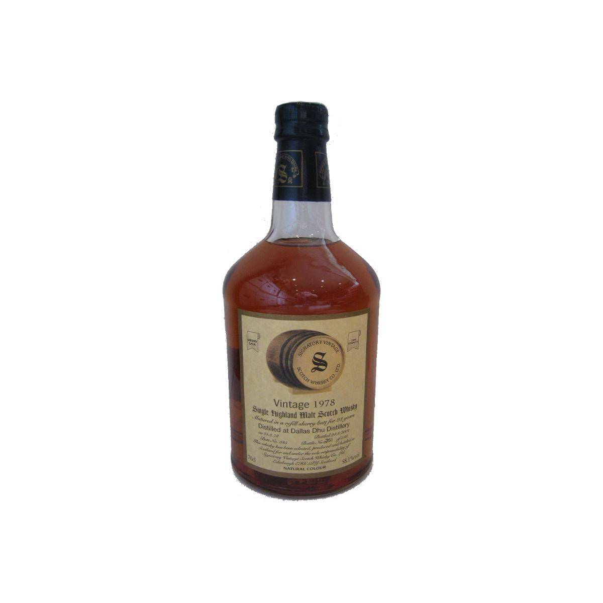 Dallas Dhu Vintage Collection - Dumpy 1978 23 Years Single Malt Whisky 2