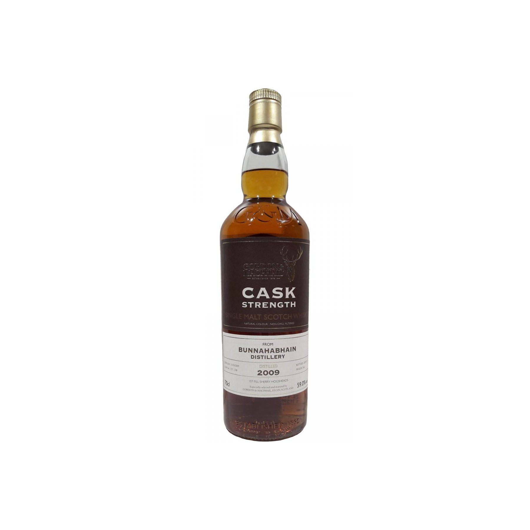 Bunnahabhain Cask Strength Collection 2009 8 Years Single Malt Whisky