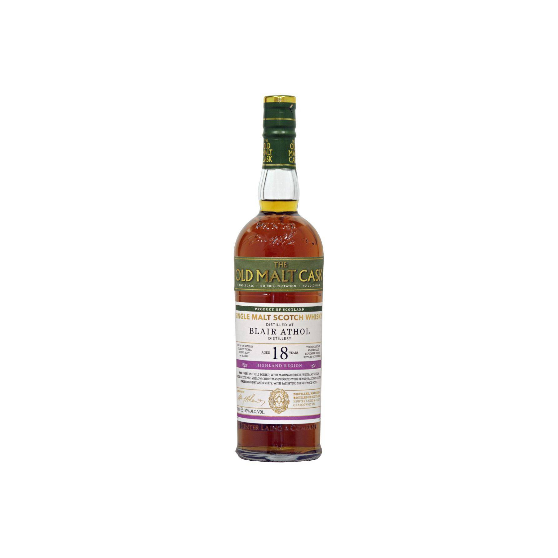Blair Athol Old Malt Cask 1995 18 Years Single Malt Whisky