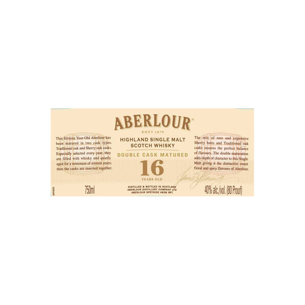 Aberlour 16 Years Single Malt Whisky 2