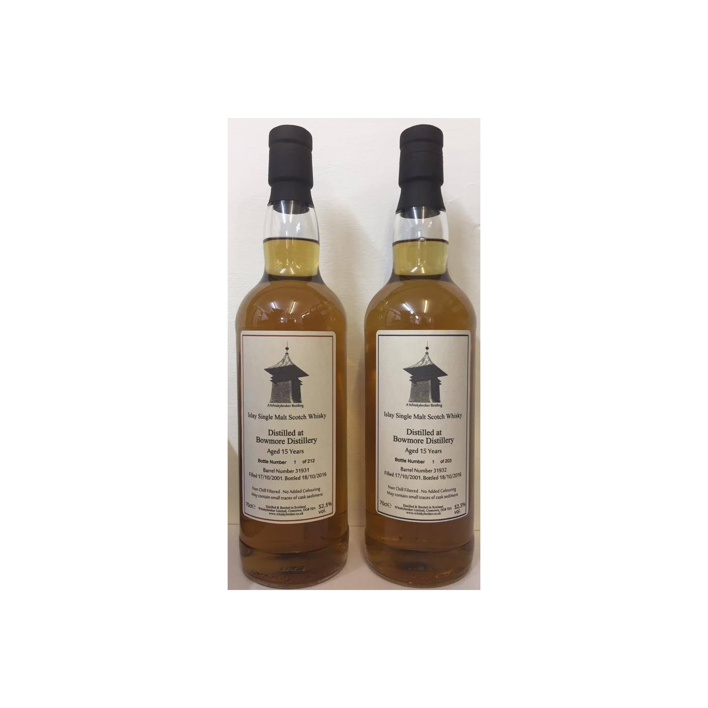 Bowmore 2001 15 Years Single Malt Whisky 2
