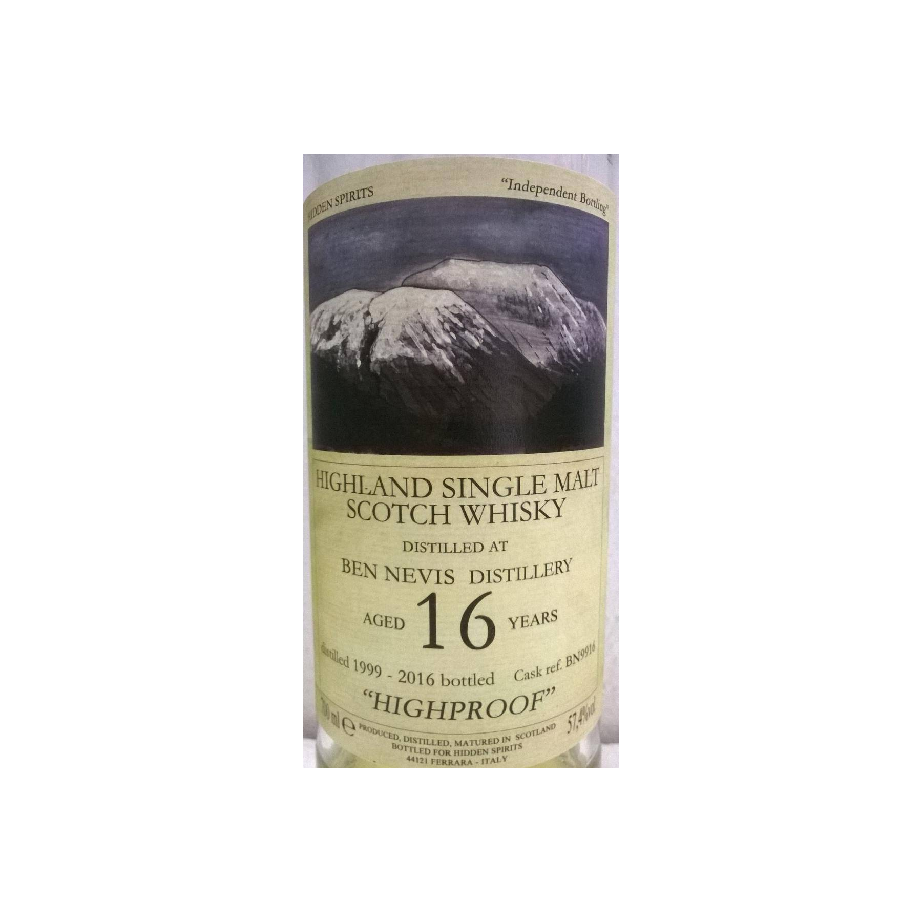 Ben Nevis 1999 16 Years Single Malt Whisky 2