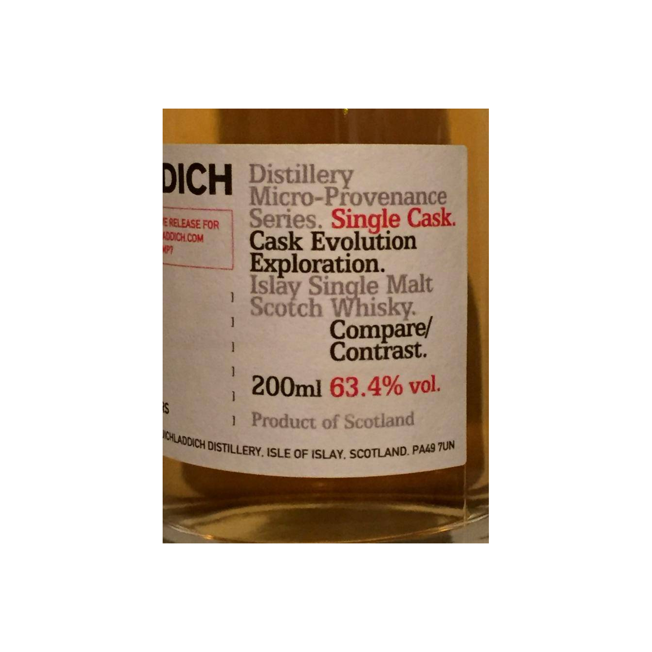 Bruichladdich 2008 8 Years Single Malt Whisky 3