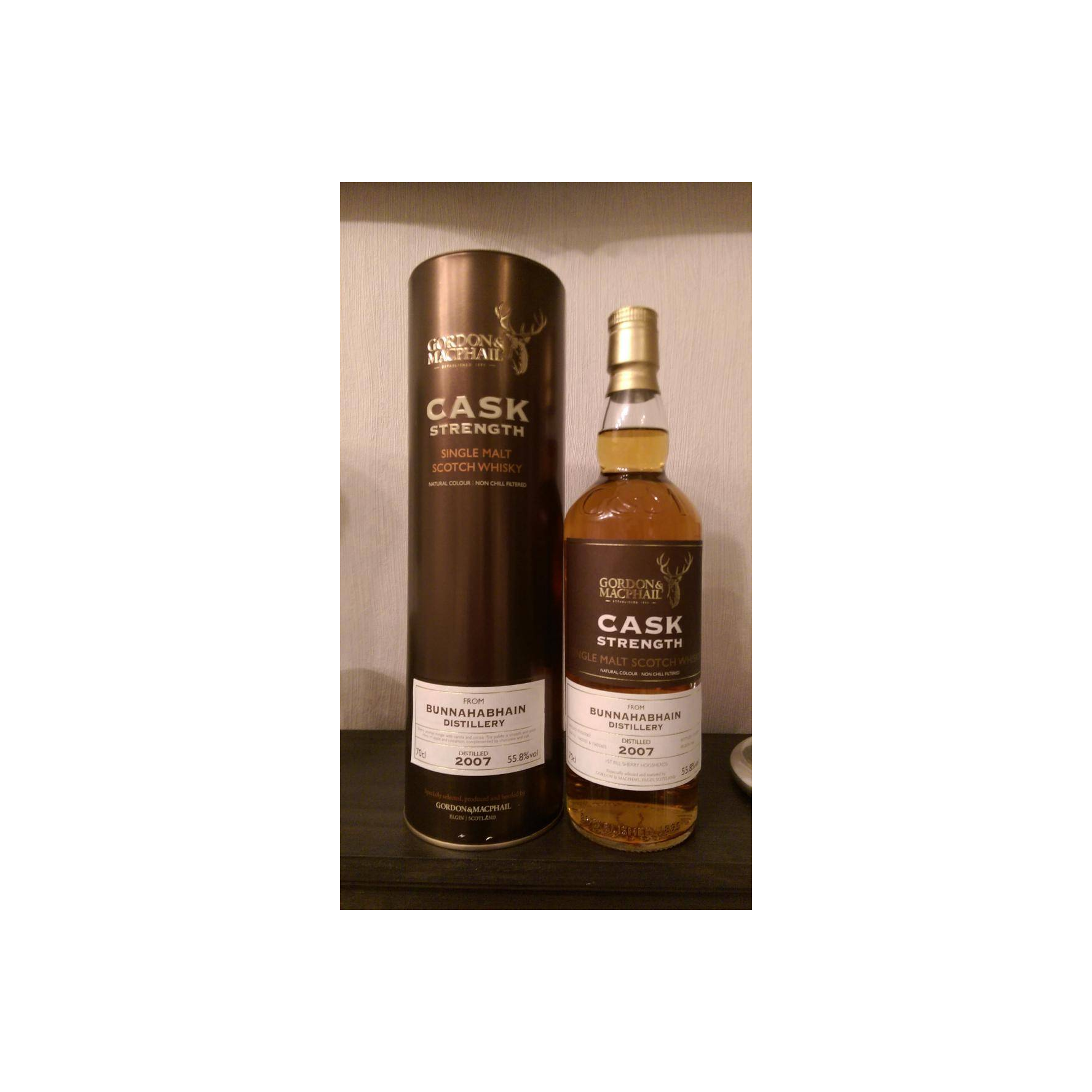 Bunnahabhain Cask Strength Collection 2007 9 Years Single Malt Whisky 3