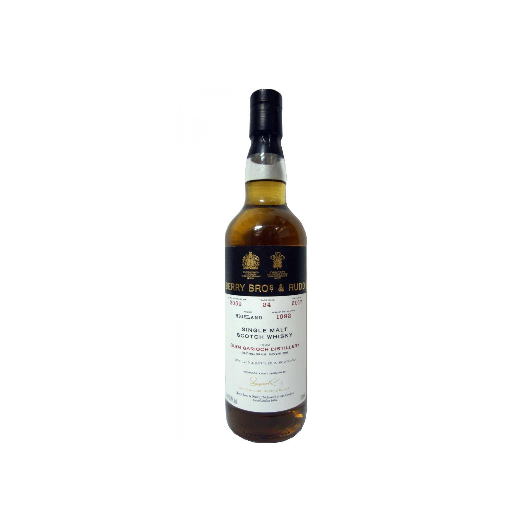 Glen Garioch 1992 24 Years Single Malt Whisky