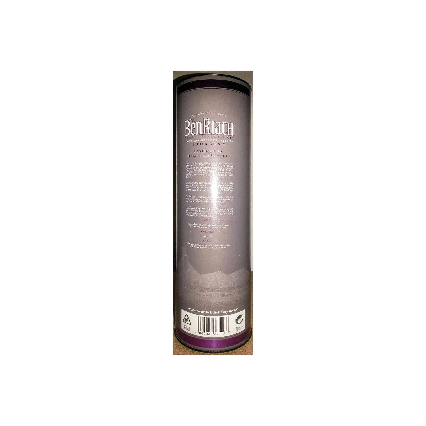 BenRiach 12 Years Single Malt Whisky 3