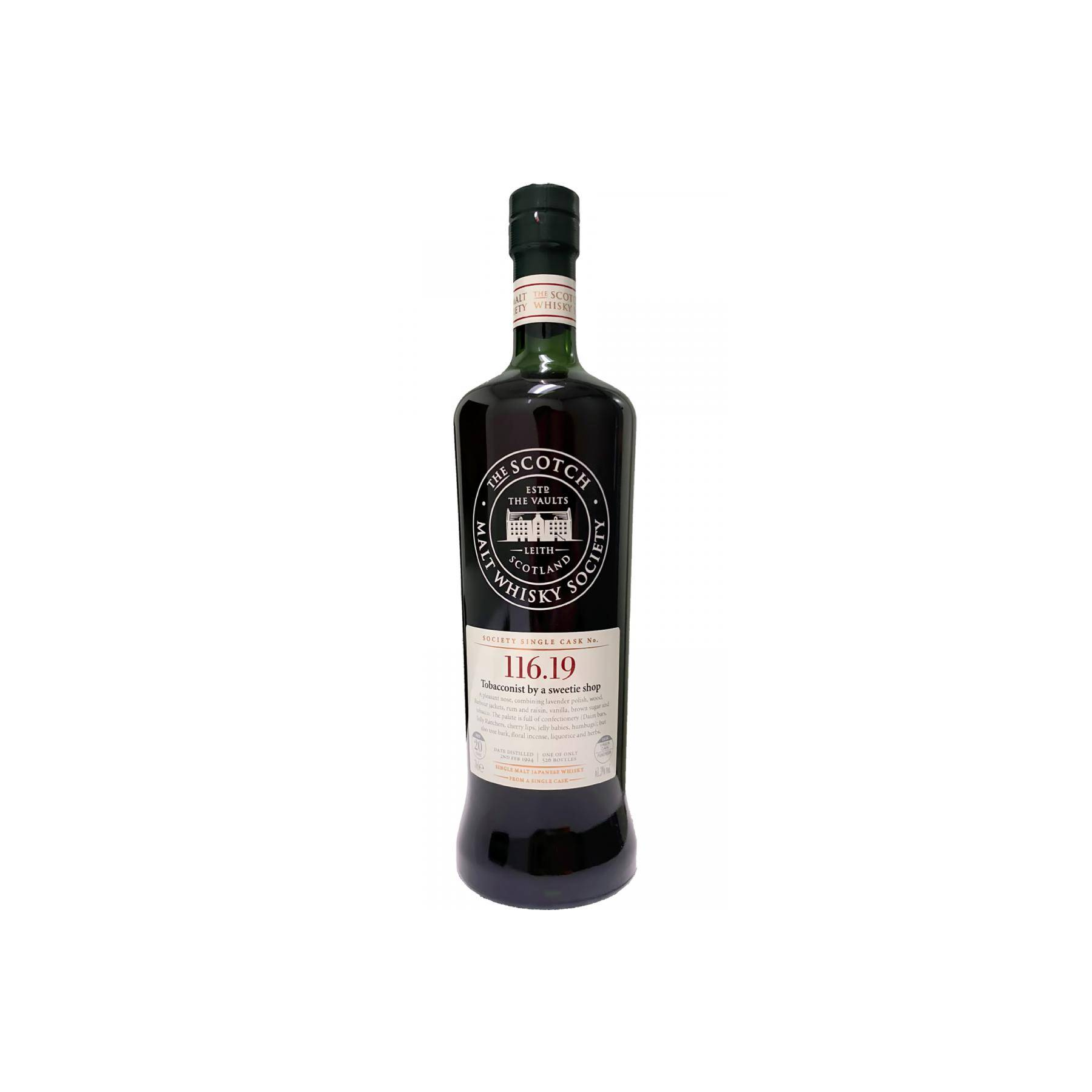 The Scotch Malt Whisky Society 1994 20 Years Single Malt Whisky