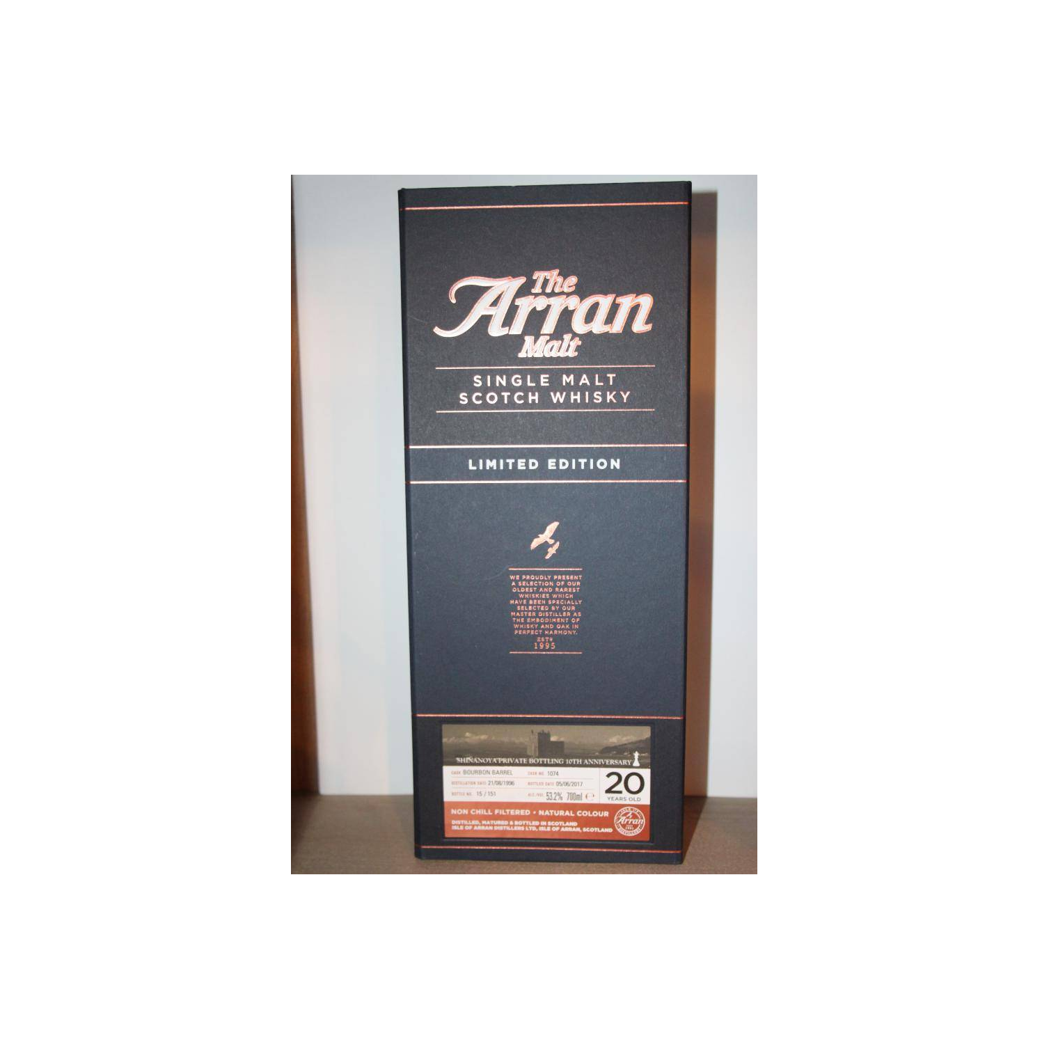 Arran Limited Edition 1996 20 Years Single Malt Whisky 2