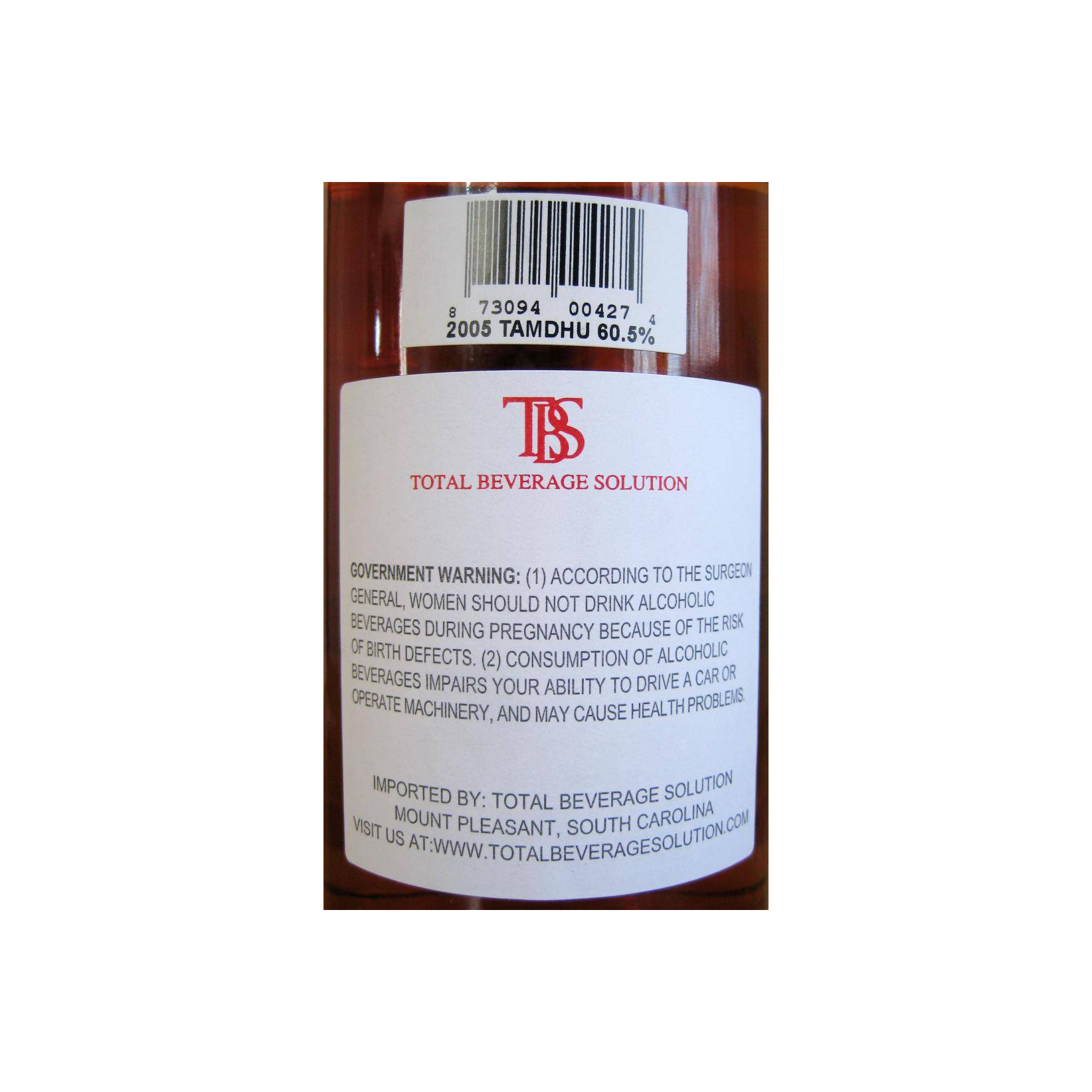 Tamdhu 2005 10 Years Single Malt Whisky 2