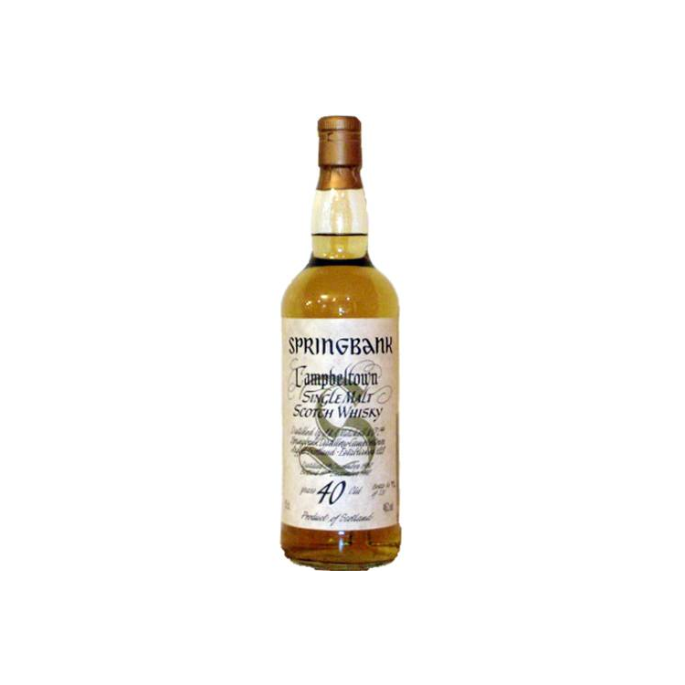 Springbank 1950 40 Years Single Malt Whisky