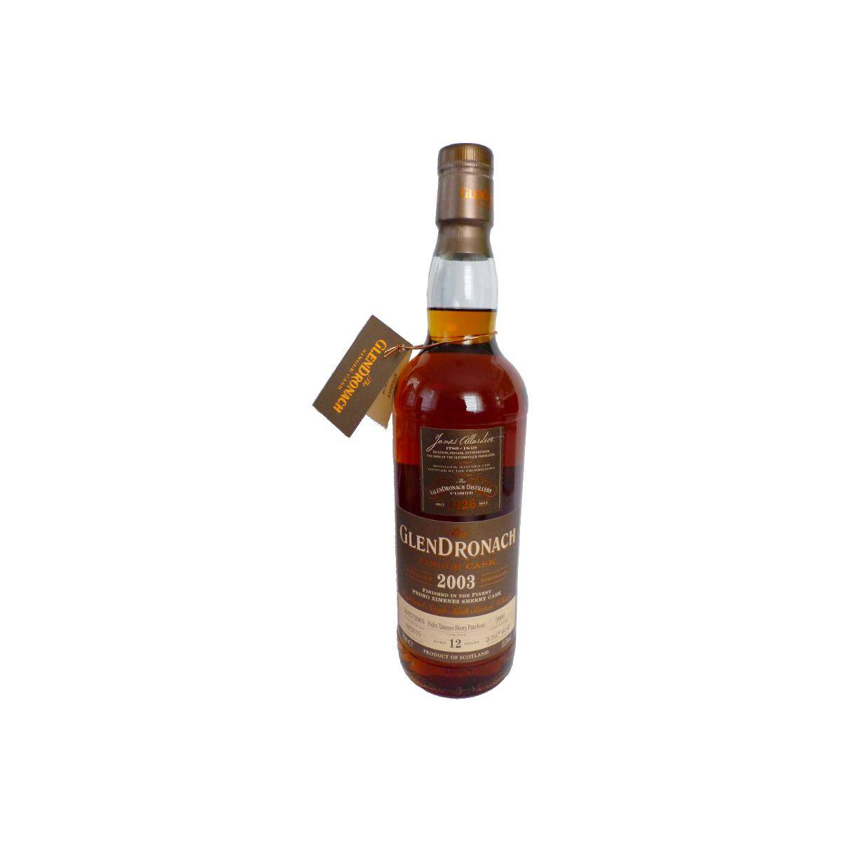 GlenDronach Single Cask 2003 12 Years Single Malt Whisky