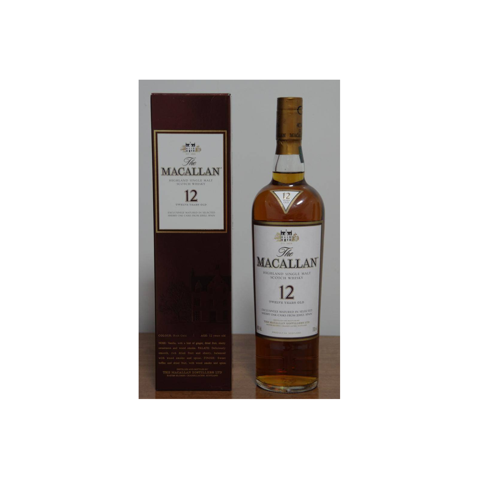 The Macallan 12 Years Single Malt Whisky 2