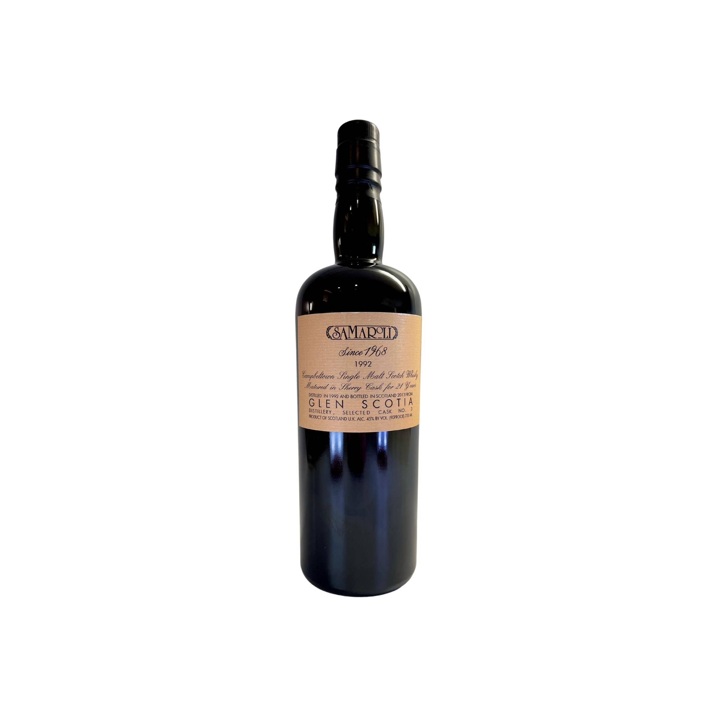Glen Scotia 1992 21 Years Single Malt Whisky
