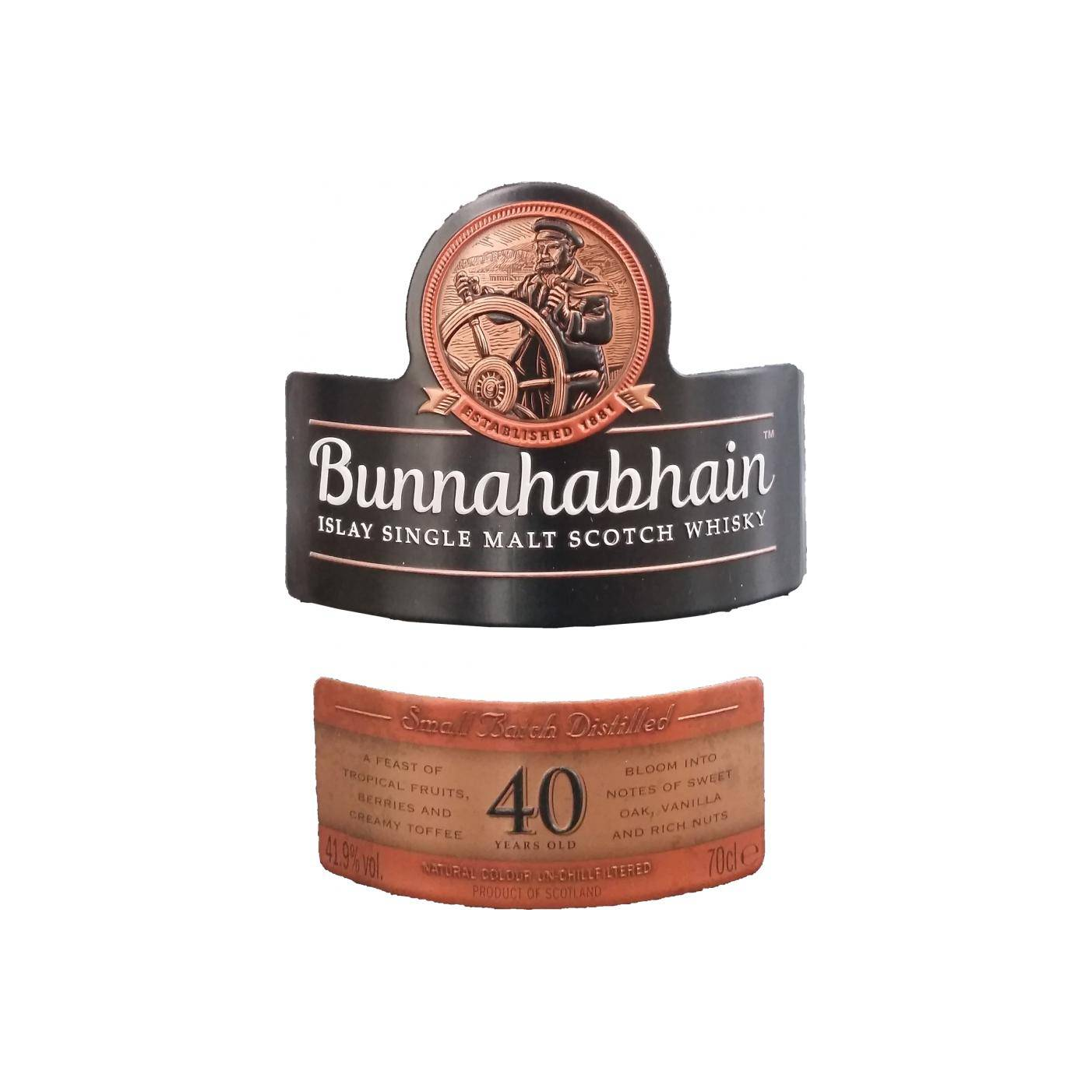 Bunnahabhain 40 Years Single Malt Whisky 2