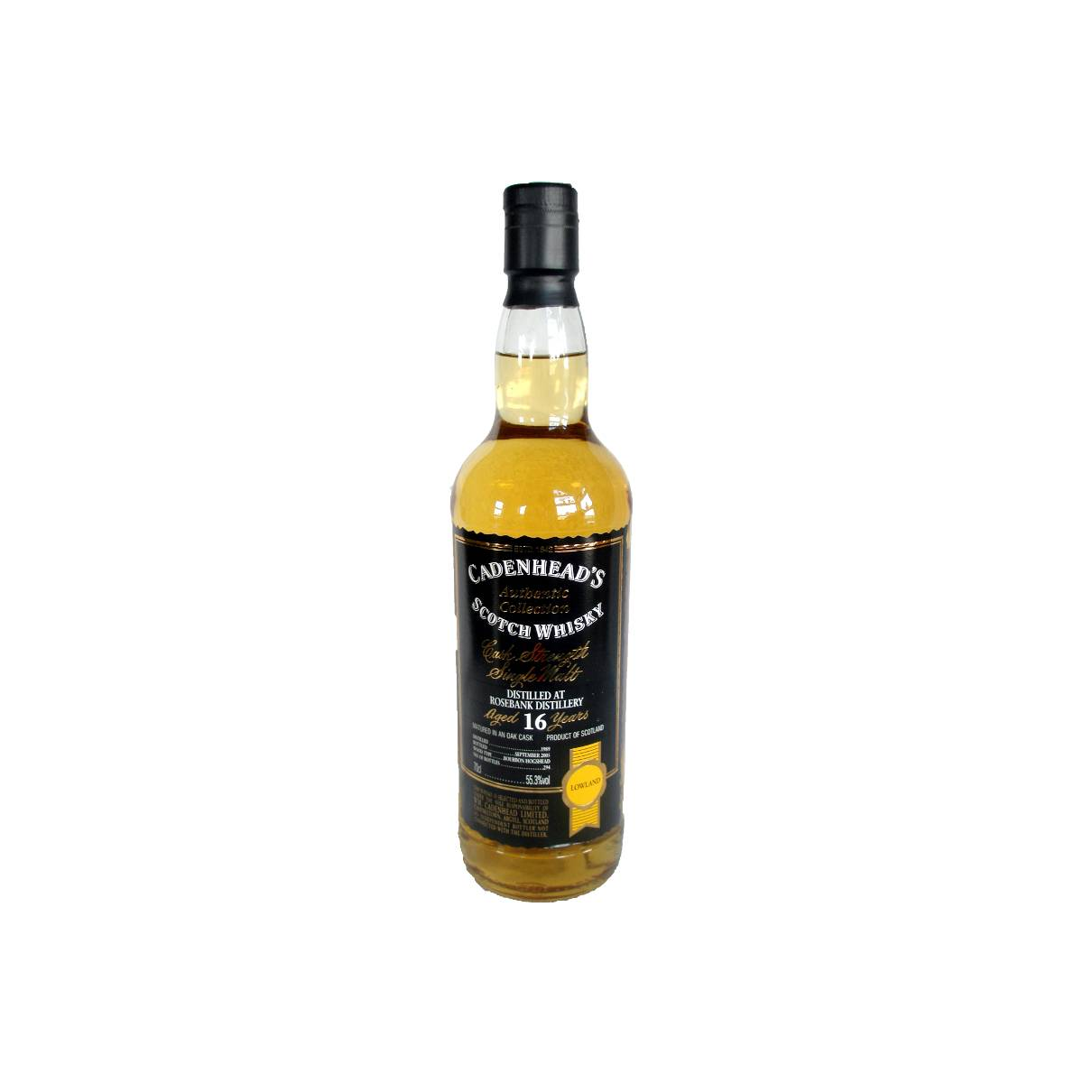 Rosebank Authentic Collection 1989 16 Years Single Malt Whisky