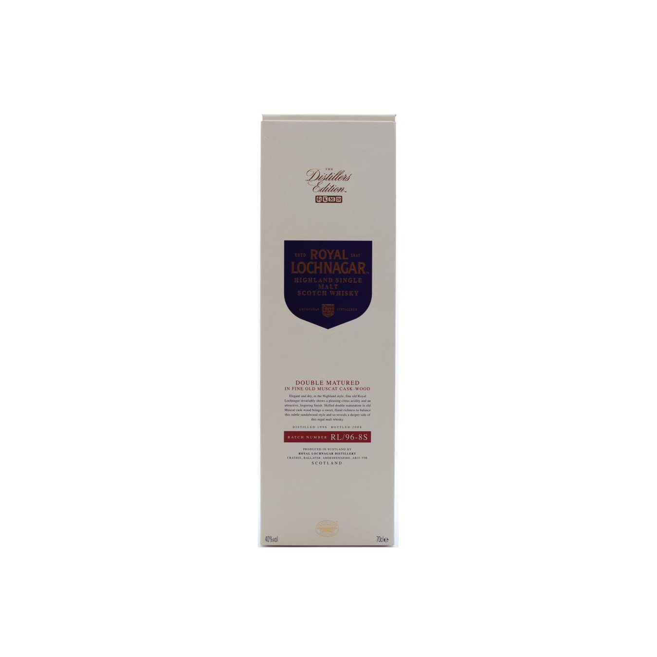 Royal Lochnagar The Distillers Edition 1996 12 Years Single Malt Whisky 2