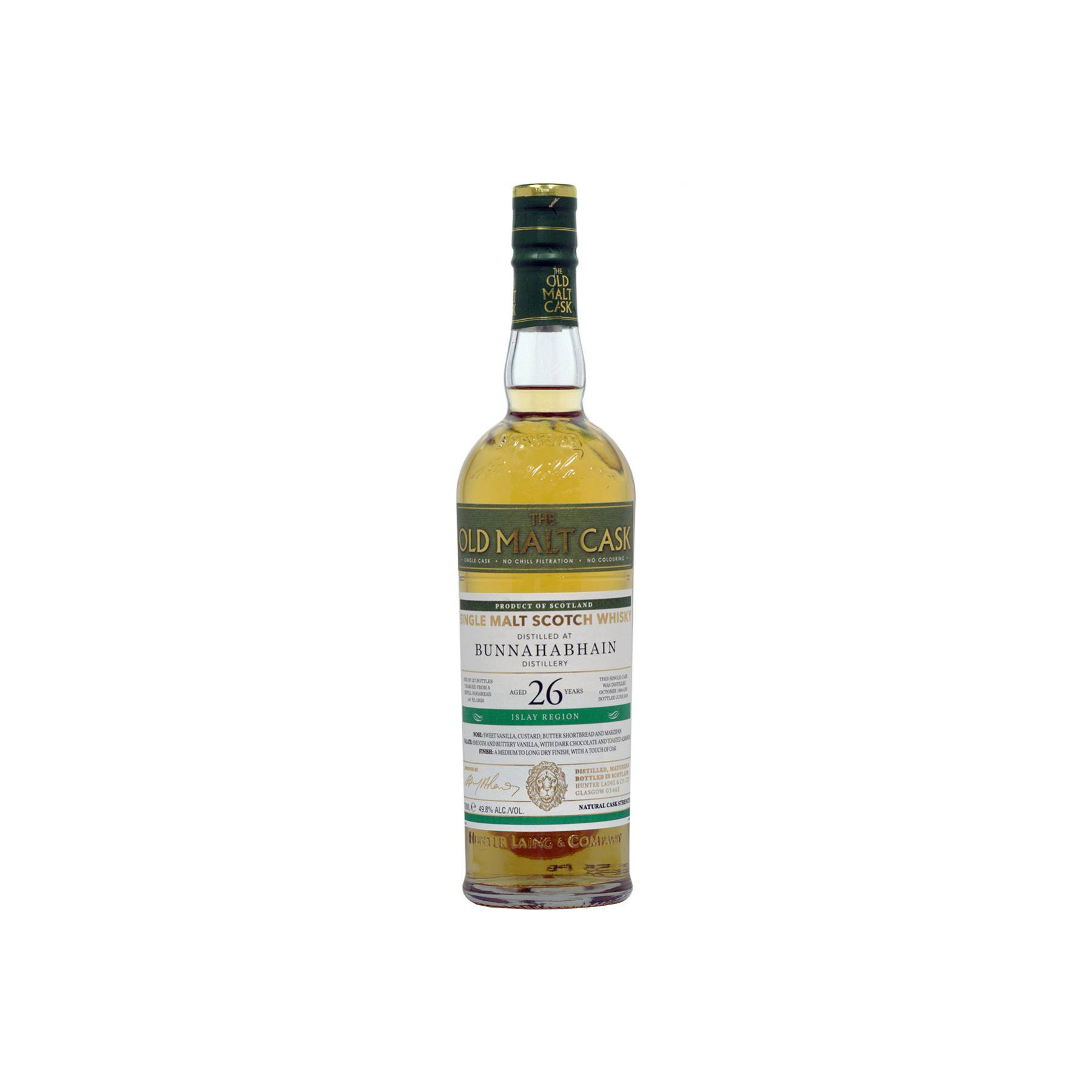 Bunnahabhain Old Malt Cask 1989 26 Years Single Malt Whisky