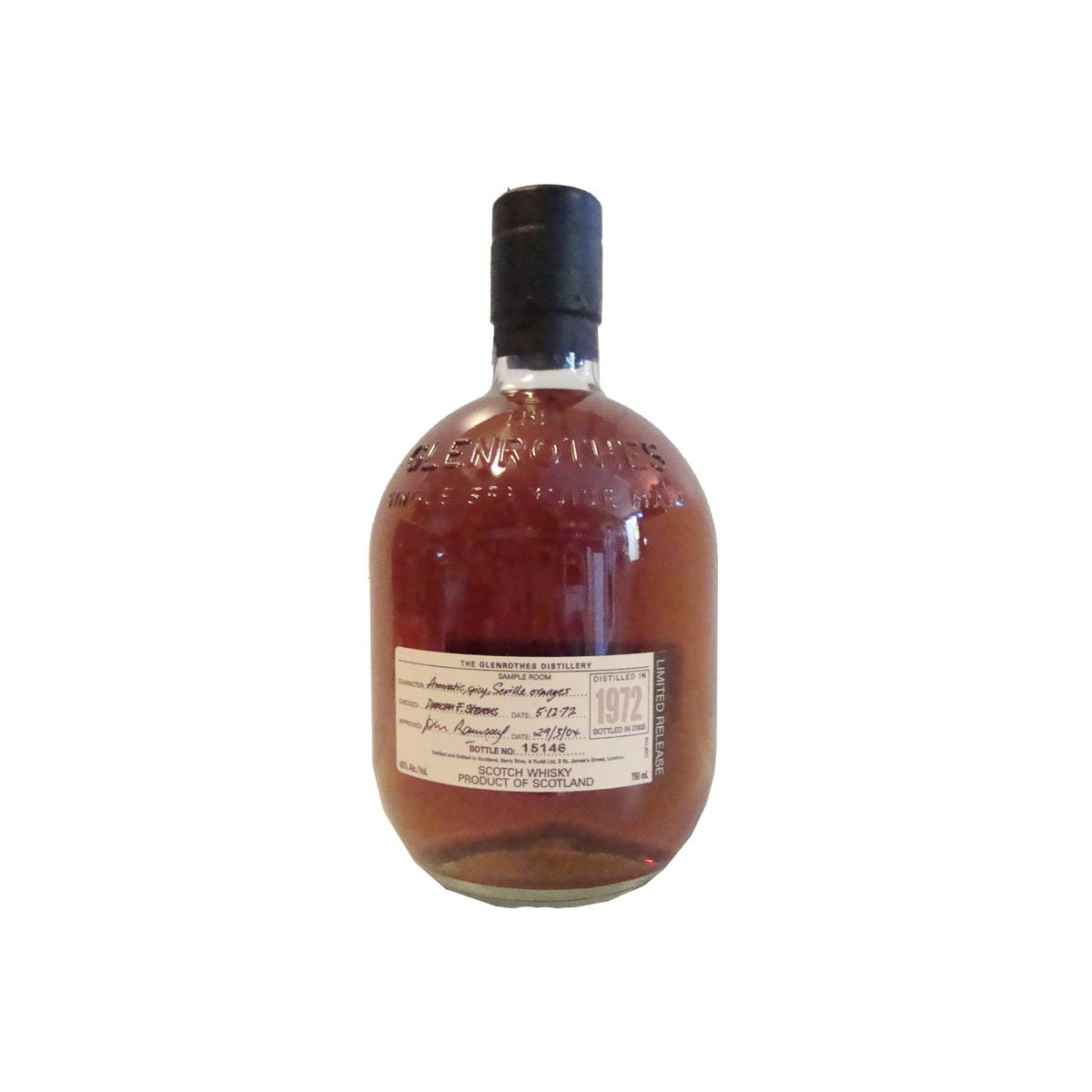 The Glenrothes 1972 33 Years Single Malt Whisky