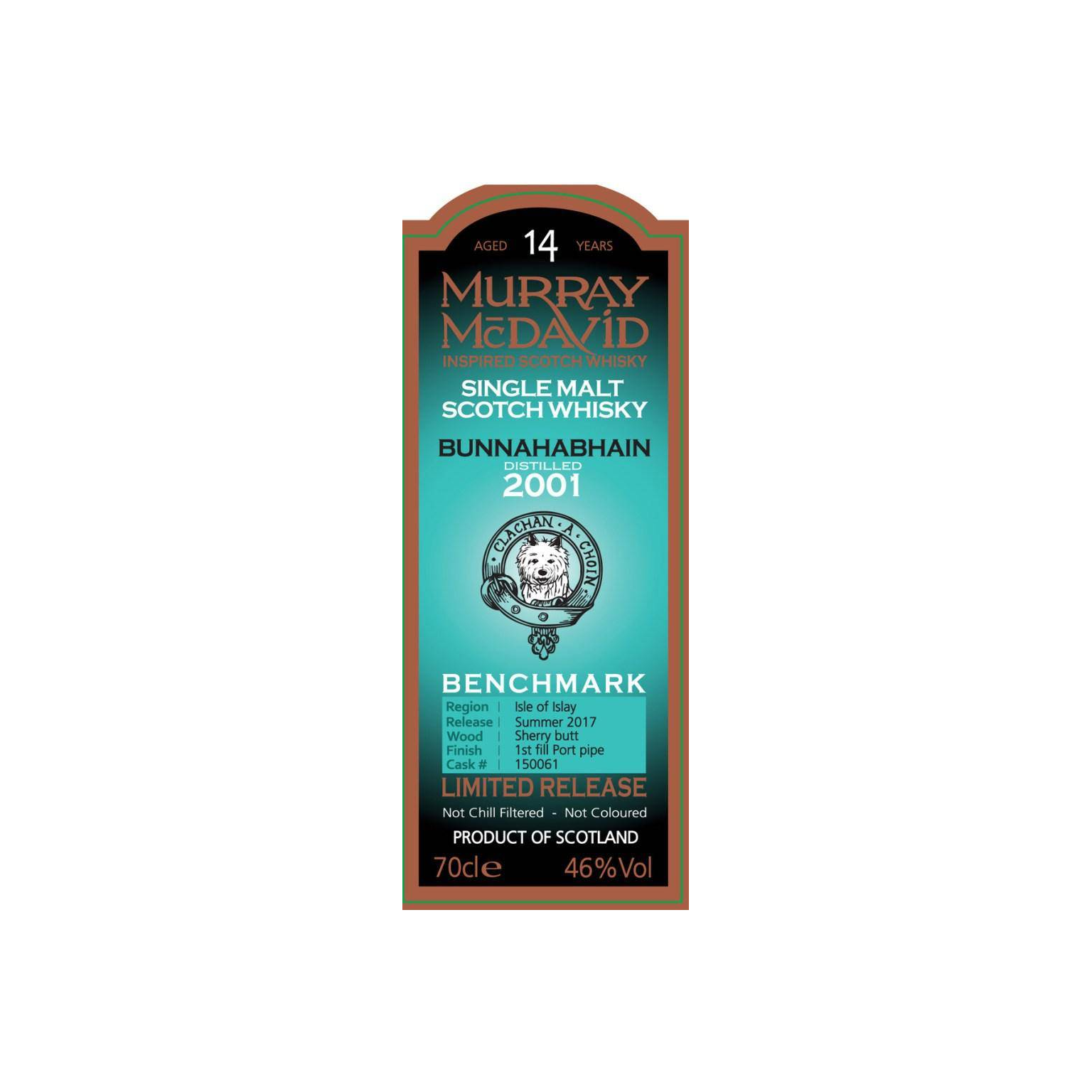 Bunnahabhain 2001 14 Years Single Malt Whisky 2
