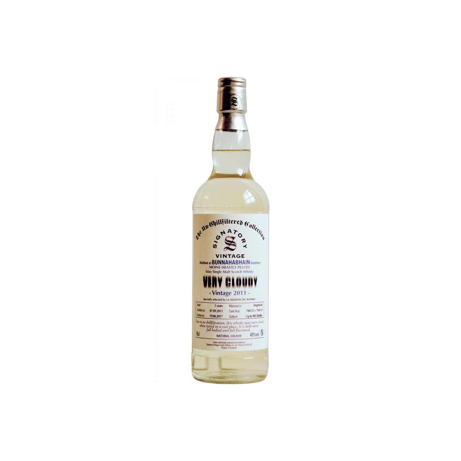 Bunnahabhain 2011 5 Years Single Malt Whisky