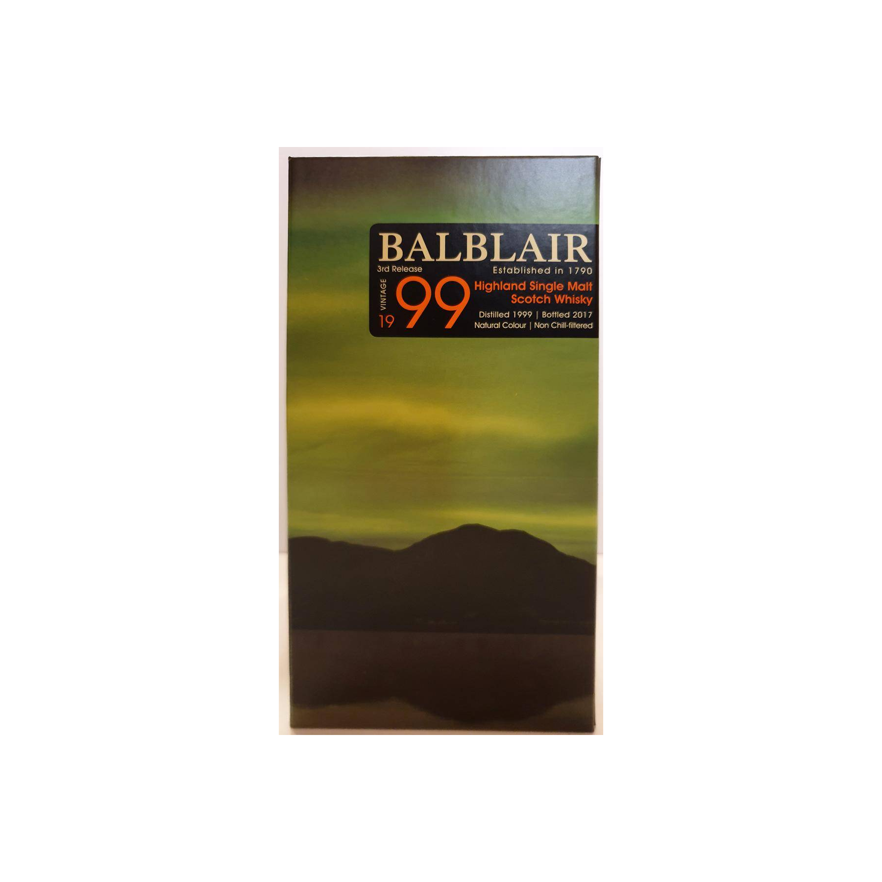 Balblair 1999 18 Years Single Malt Whisky 2