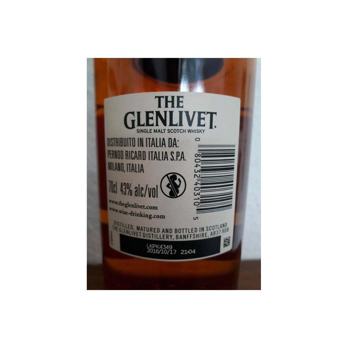 The Glenlivet 18 Years Single Malt Whisky 2