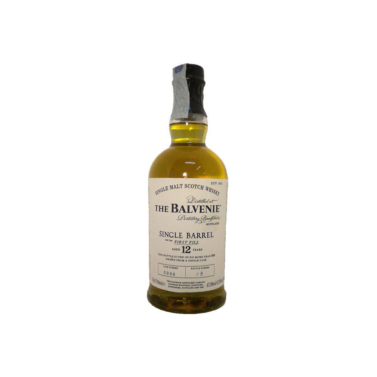 The Balvenie Single Cask 12 Years Single Malt Whisky