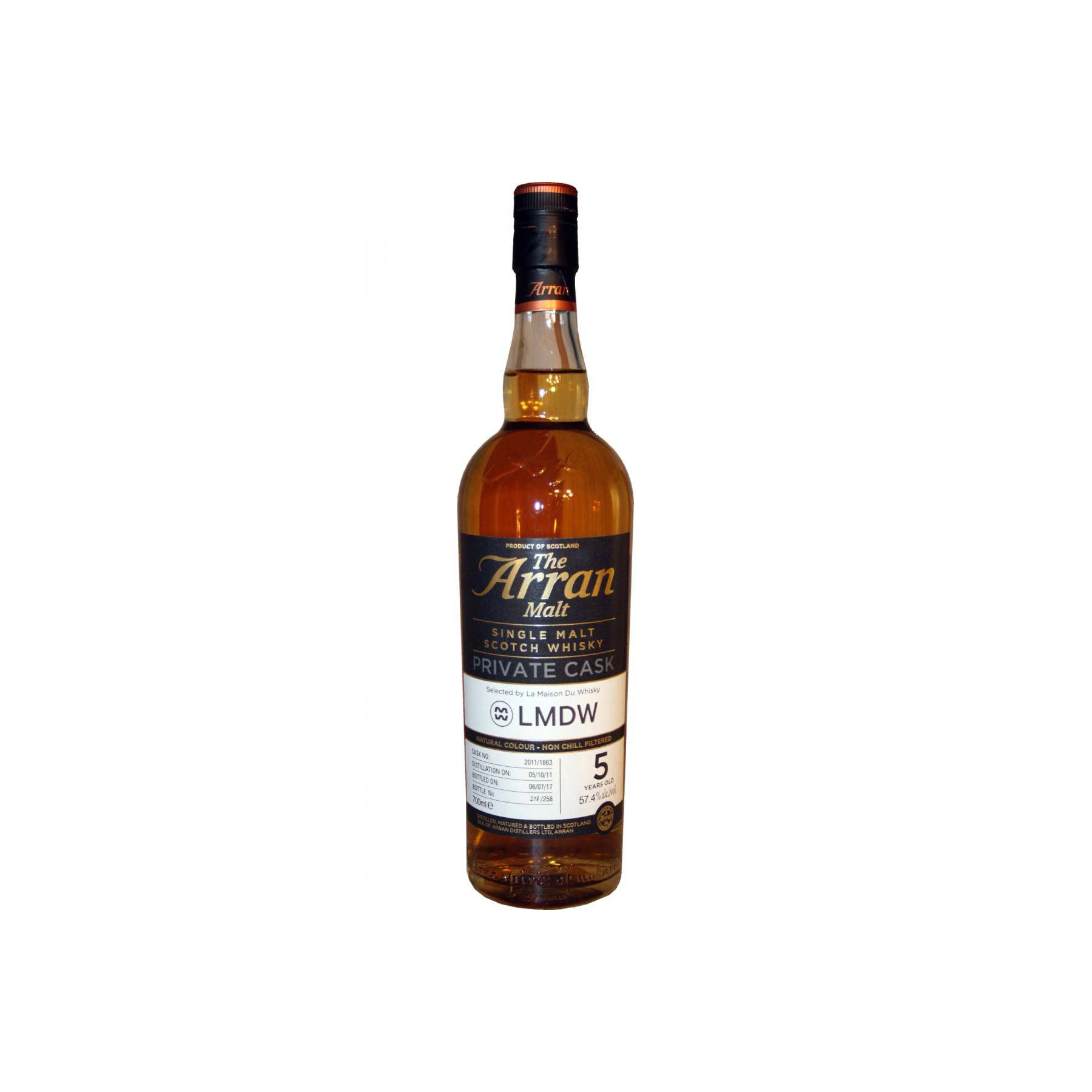 Arran Private Cask 2011 5 Years Single Malt Whisky