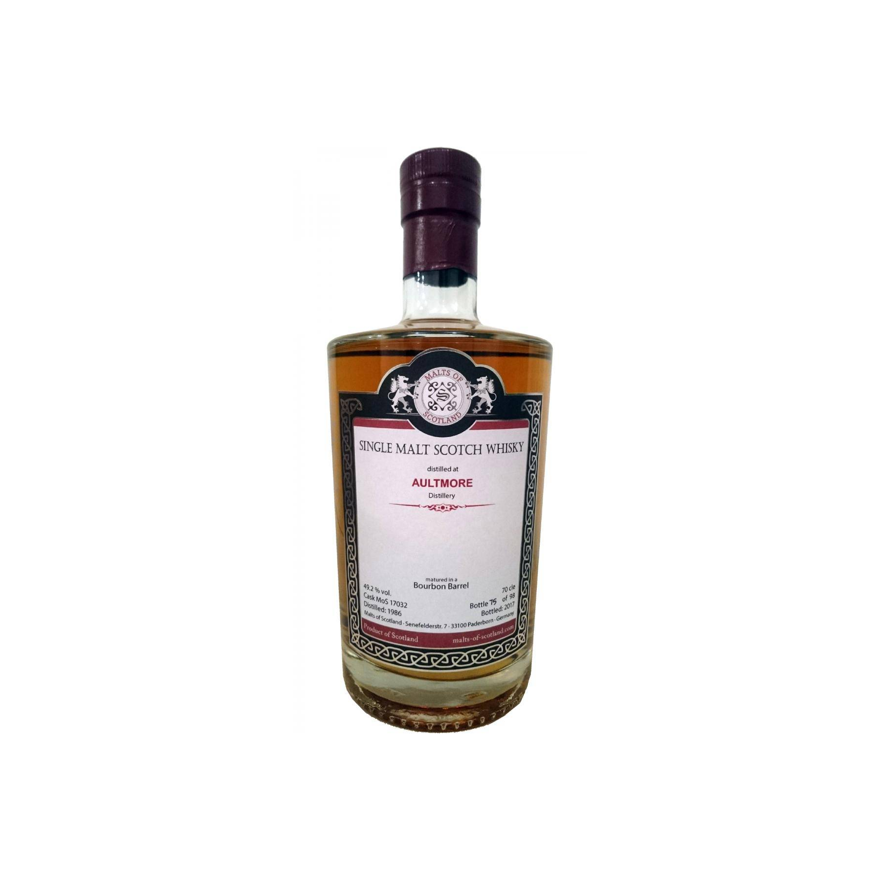 Aultmore 1986 31 Years Single Malt Whisky