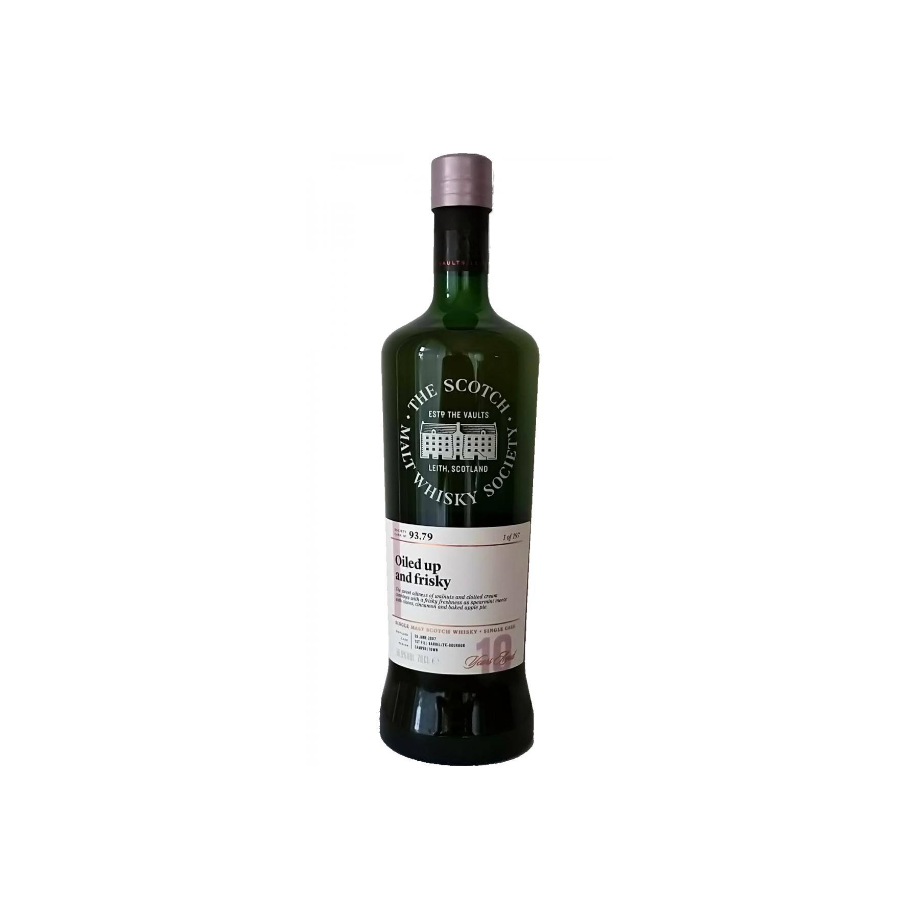 The Scotch Malt Whisky Society 2007 10 Years Single Malt Whisky
