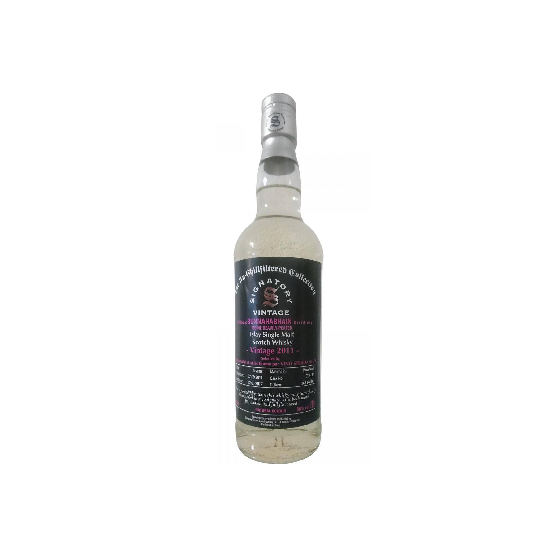 Bunnahabhain The Un-Chillfiltered Collection 2011 5 Years Single Malt Whisky