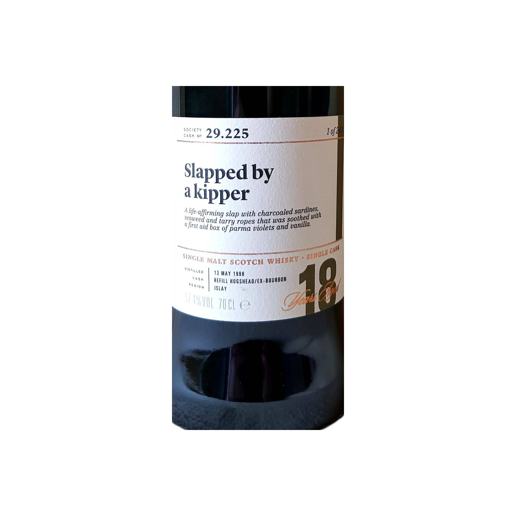 The Scotch Malt Whisky Society 1998 18 Years Single Malt Whisky 2