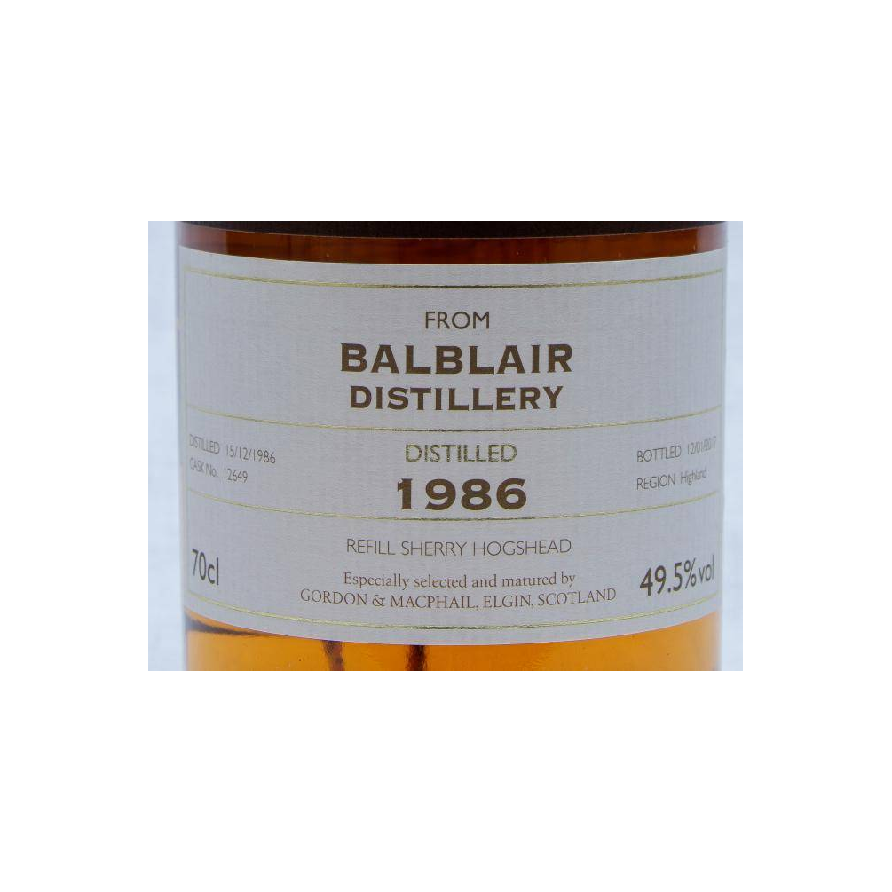 Balblair Cask Strength Collection 1986 30 Years Single Malt Whisky 3