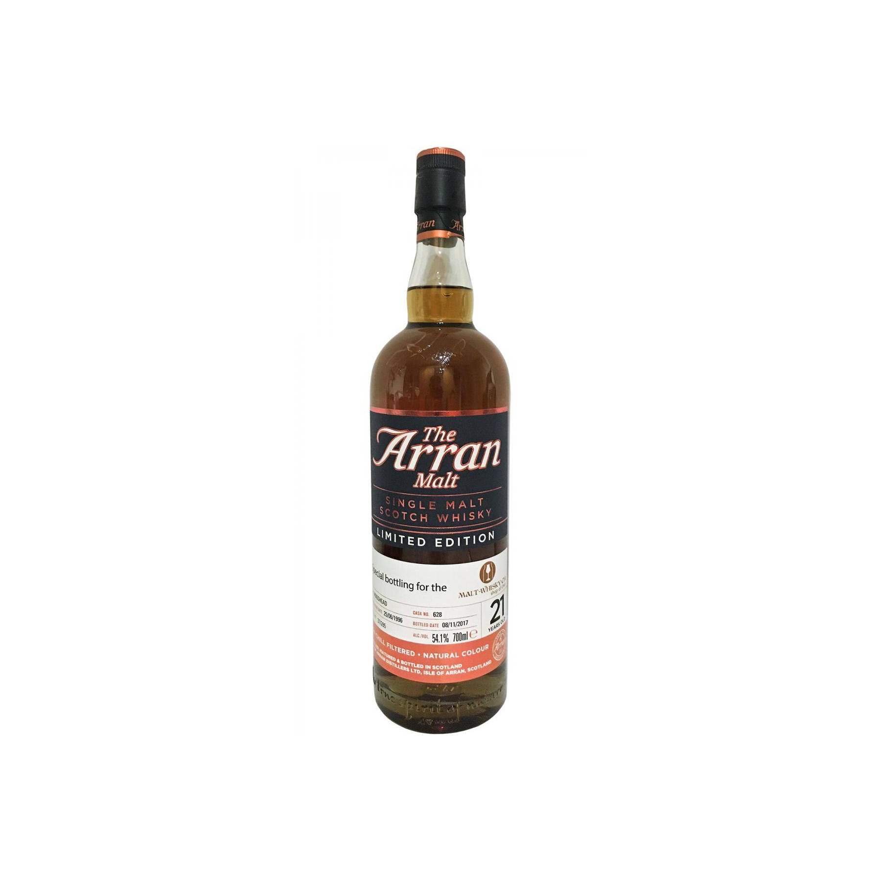 Arran 1996 21 Years Single Malt Whisky