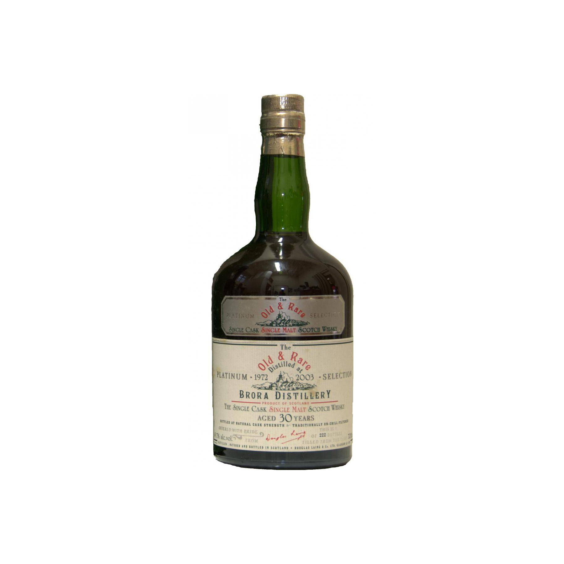 Brora 1972 30 Years Single Malt Whisky