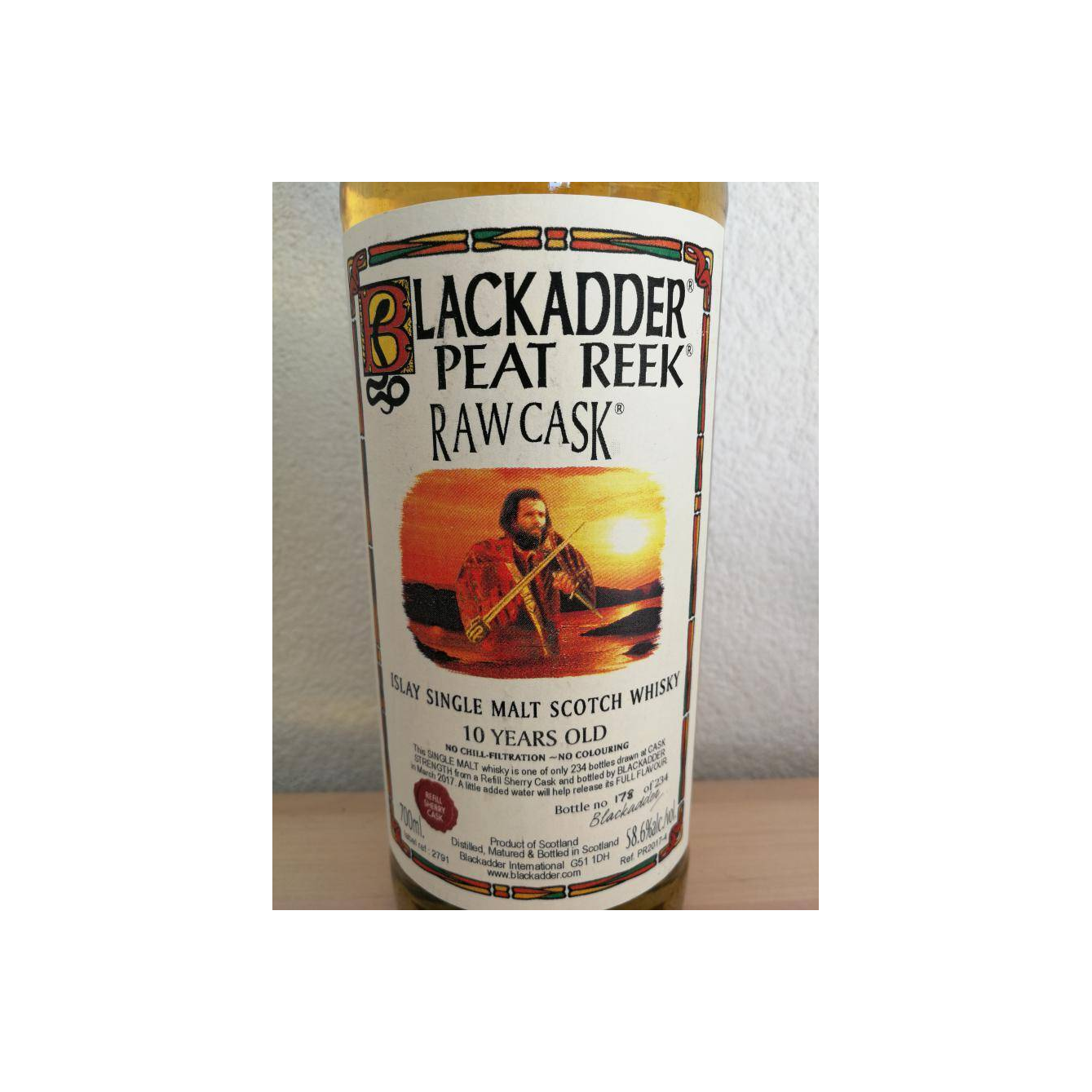 Blackadder Raw Cask 10 Years Single Malt Whisky