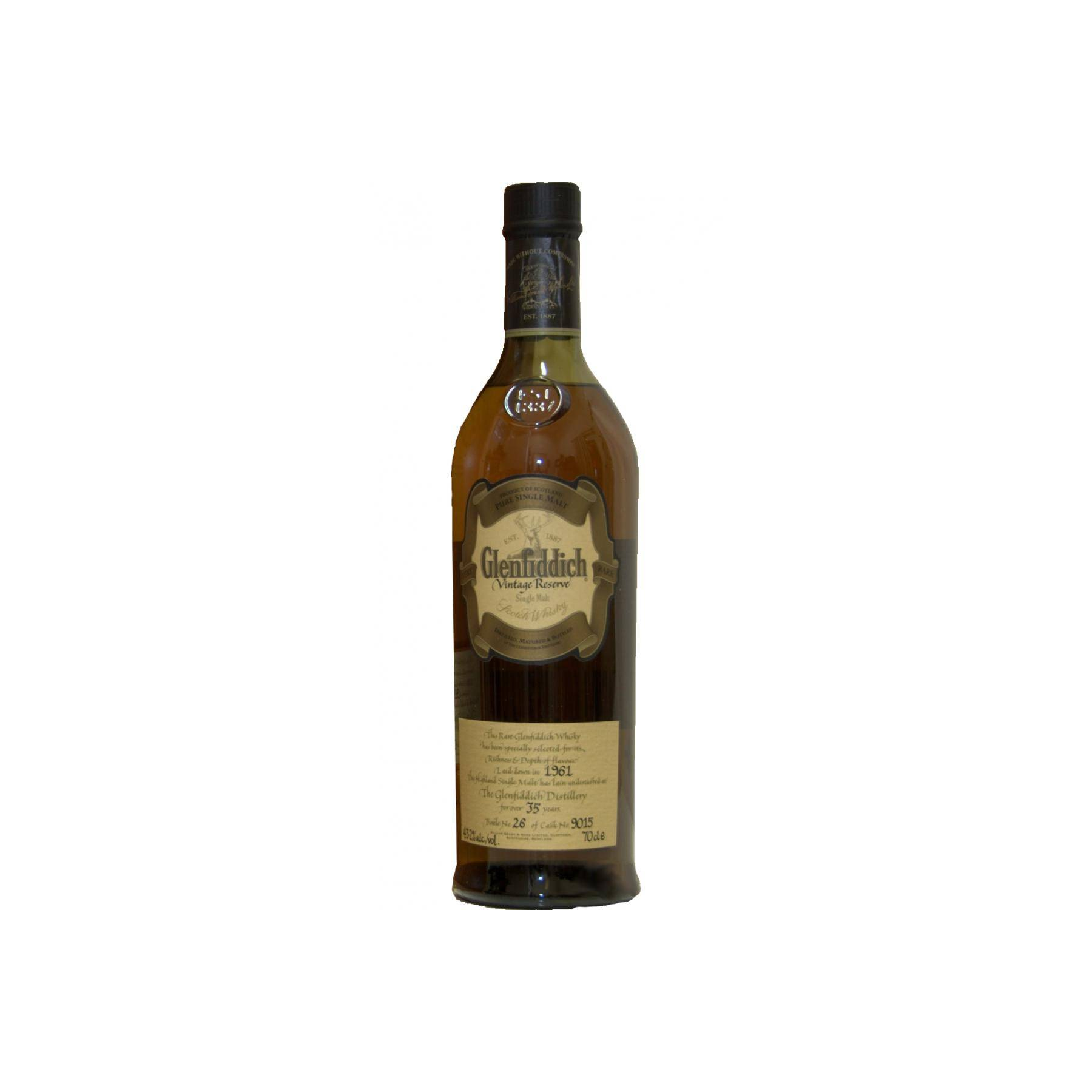 Glenfiddich 1961 35 Years Single Malt Whisky