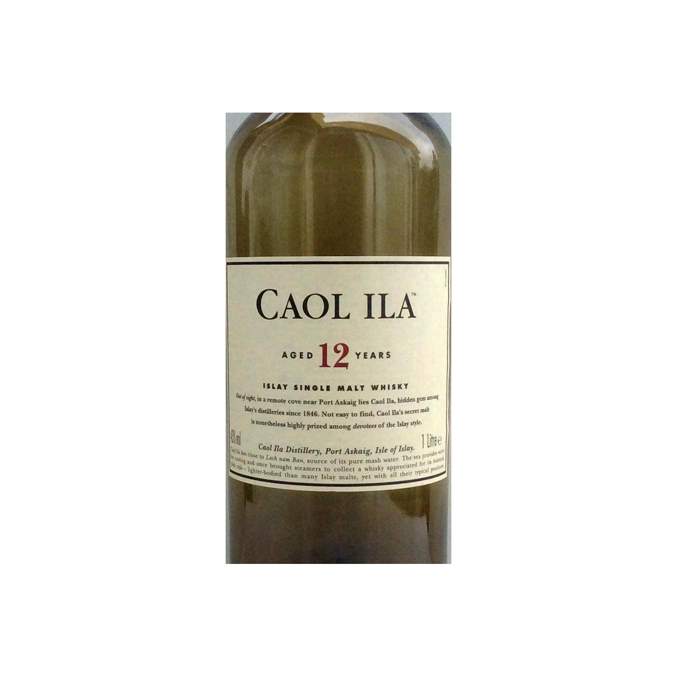 Caol Ila 12 Years Single Malt Whisky 2